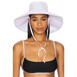 Hat Attack Livvy Sunhat in White One Size New Womens Bucket Sun Garden